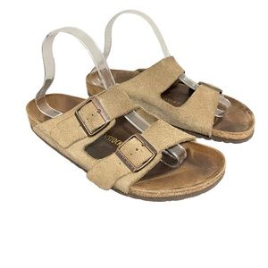 Birkenstock Arizona Suede Sandals Double Straps Casual Womens Euro 41 L 10